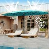 GustoWave Double-Sided 15FT x 9FT Outdoor Patio Umbrella for Pool, Deck - 2 of 4
