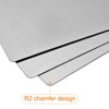 Unique Bargains Stainless Steel DIY Laser Printing Office Engraving Blank Card 12 Pcs - 3 of 4