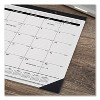 Ruled Desk Pad, 22 x 17, White Sheets, Black Binding, Black Corners, 12-Month (Jan to Dec): 2026 - 3 of 4