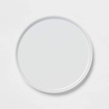 8" Stoneware Stella Salad Plate White - Threshold™