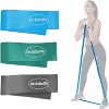 Dr. Scholl's 3 Piece Stretch & Recovery Bands, Light, Medium & Heavy Resistance for Balance, Joint Rehabilitation, Muscle Pain, Arthritis - 2 of 4