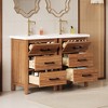 Bella Depot Bathroom Vanity with Ceramic Basin Sink and 3 Drawers - 2 of 4