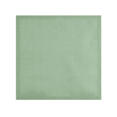 Green Linen Box-Shaped Table Tissue Set of Four