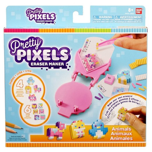 Pretty Pixels Eraser Maker Animal Diy Art Kit Target