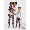 The Children's Place Toddler Christmas Long Raglan Sleeve Cousin Crew Snug Fit Cotton And Microfleece Pajamas - 3 of 4