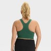 Women's Seamless Medium Support Racerback Sports Bra - All In Motion™ - 2 of 3