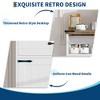 Farmhouse Storage Cabinet with Doors and Drawers, Freestanding Kitchen Pantry Cabinet, Floor Bathroom Storage Cabinet - 3 of 4