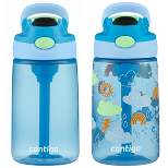 Contigo 14 oz. Kid's Plastic Water Bottle with Redesigned Autospout Straw 2-Pack