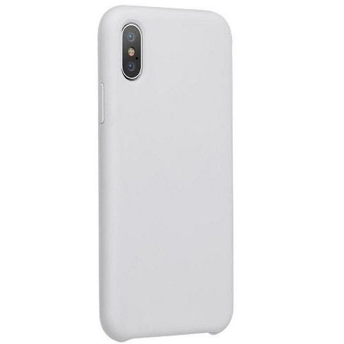 Monoprice Iphone Xs Soft Touch Case White Ultra Slim Design With A Strong Polycarbonate Shell Form Collection Target