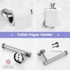 10 Pieces Brushed Nickel Bathroom Hardware Accessories Set, 27.5 Inch Towel Bar Set - 4 of 4