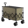 Beach Wagon,Collapsible Wagon 220lbs Heavy Duty 300L Folding Utility Garden Cart with Big All-Terrain Beach Wheels - 4 of 4