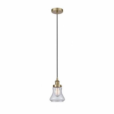 Bellmont - 1 Light Mini Pendant In Industrial Style-10 Inches Tall and 6.25 Inches Wide