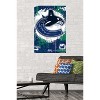 Trends International NHL Vancouver Canucks - Maximalist Logo 23 Unframed Wall Poster Prints - 2 of 4