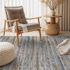 World Rug Gallery Multi-Tonal Area Rug for Living Room, Entryway, or Playroom – Easy to Clean and Family Friendly - 2 of 4