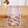 The Lakeside Collection Painted Floral Runner - 3 of 4