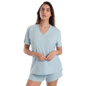 Just Love Women's Pajama Set with Soft Shorts – Cute and Comfortable Sleepwear for Women - 1 of 3