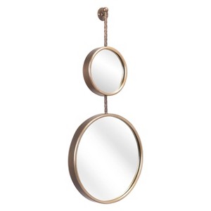 Zuo Mott Mirror Gold - 1 of 4
