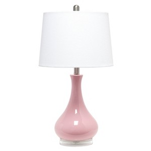 Droplet Table Lamp with Fabric Shade - Lalia Home - 1 of 4