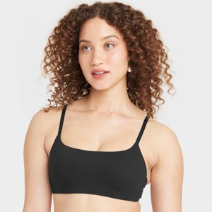 Women's Luxury Collection Bonded Microfiber Padded Scoop Bralette - Auden™ - 1 of 4