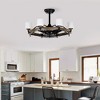 Bella Depot Wood Ceiling Fan with Light and Remote - 3 of 4