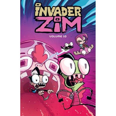 Invader Zim Vol. 10, Volume 10 - by  Jhonen Vasquez & Sam Logan (Paperback)