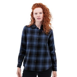 Old Ranch Brands Women's Salina Organic Plaid Shirt - 1 of 4