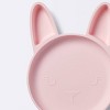 Silicone Rabbit Shaped Plate - Cloud Island™ - image 3 of 4