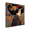Canvas Wall Art - Tina Lavoie 'Art Nouveau Beauty IV' Wall Art for Living Room, Bedroom, or Office Décor by Trademark Fine Art - 14 x 14 Inches - 2 of 4