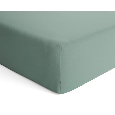 Natemia Fitted Bed Sheet Crib Lily Pad