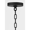 Troy Lighting Zephyr 1 - Light Pendant in  Black Clear Seeded Shade - 3 of 4