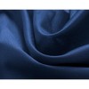 RT Designers Collection Nancy Faux Luxurious Silk Grommet Curtain Panel 54" x 63" Navy - 4 of 4