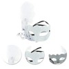 Unique Bargains Dancing Queen Feather Half Face Party Mask 1 Pc - 3 of 4