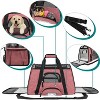 PetAmi Airline Approved Pet Carrier for Cat Dog, Soft Sided Travel Supplies Accessories, Ventilated Carrying Bag Kitten Puppy - 3 of 4