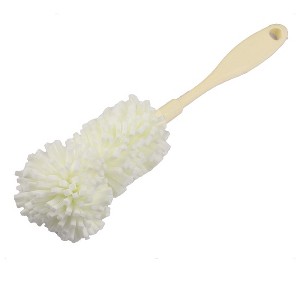 Unique Bargains Home Kitchen Cleaning Sponge Plastic Bottle Brush 1 Pc - 1 of 4