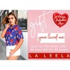 LA LEELA Women's Casual Beach Hawaiian Blouses Shirt Hawaii Blouse Short Sleeve Dress Tops Tee Button Down Summer Shirts for Women - 4 of 4