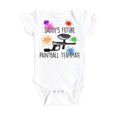 Paintball Daddy - Baby Boy Girl Clothes Infant Onesie® Funny Cute Newborn GS1