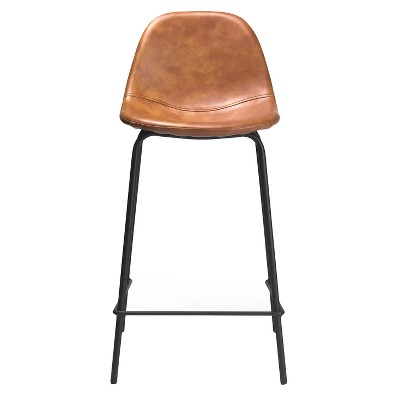 target leather stool