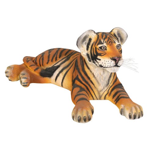 Design Toscano The Grand-Scale Lying Down Bengal Tiger Cub Statue - image 1 of 4