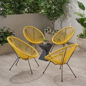 Christopher Knight Home Anson Outdoor Hammock Weave Chairs (Set of 4) - 1 of 4