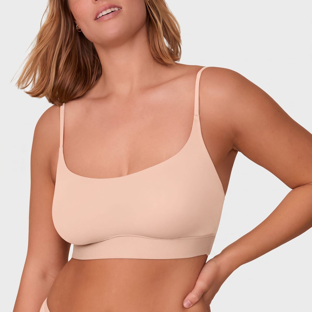 Harper Wilde Women's Bliss Scoop Thin Strap Bralette
