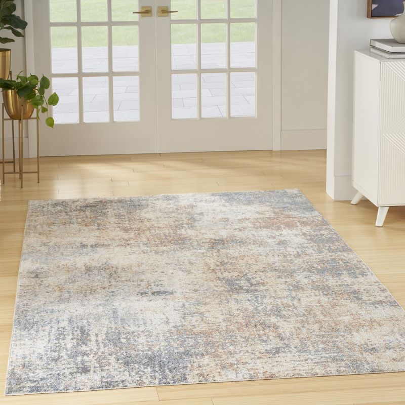 Nourison Washable Astra Modern Abstract Indoor Flatweave Area Rug, 3 of 12