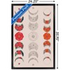 Trends International Floral Phases of the Moon Framed Wall Poster Prints - 3 of 4