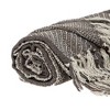 Parkland Collection,Jax Casual Brown 52" X 67" Woven Handloom Throw - 4 of 4