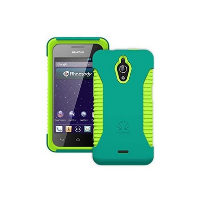 Trident Nestled Case for Huawei Valient M881(Teal/Lime Green)