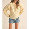 Women's Daffodil Striped Top - &merci - 4 of 4