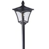 LamQee 1-Light 63 inch LED Solar Post Light Complete Solar Powered Outdoor Post Light Floor Lamp Exterior Garden Lights for Pathway Patio - 3 of 4