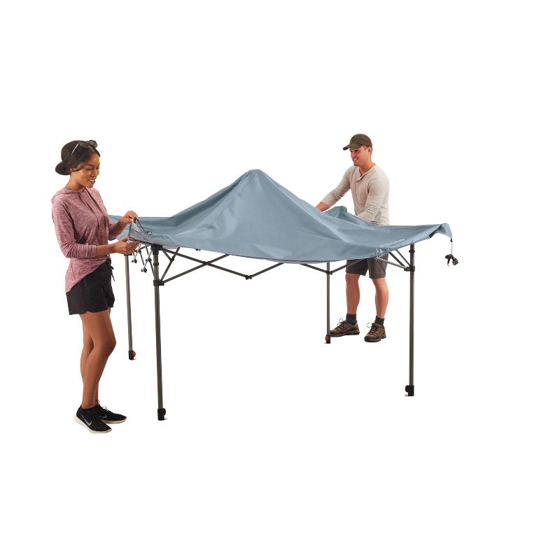 Coleman Oasis Lite Canopy 10&#39;x10&#39; One Peak Beach Shelter Tent - Fog, 3 of 12