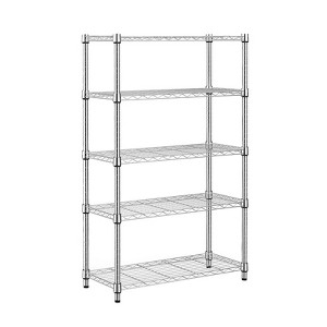 AndMakers 5 Tiers Steel Adjustable Household Shelving Unit (35.4 in. W x 70.8 in. H x 13.7 in. D) - 1 of 4