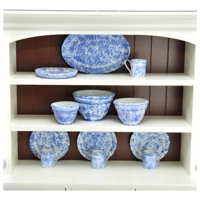 The Queen's Treasures 18 Inch Doll  Spatter Ware 12 Pc Kitchen Serving Set