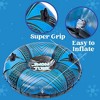 2Pcs Snow Tubes Inflatable Snow Sled - JOYIN 47in and 37in - 2 of 4